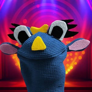 Crochet Hand Puppet Pattern – Amigurumi PDF, DIY Kids Toy, Digital Download