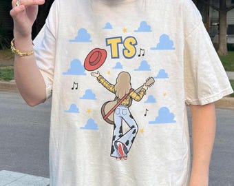 Comfort Colors TS T-Shirt, Tay Story 13 Cloud Summer Beach Shirt, Gift For Music Fan