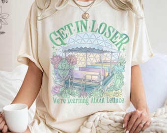 Get In Loser Disney Epcot International Flower & Garden Festival Shirt, Floral Spring Mickey Minnie Epcot Family Vacation 2026, Epcot Center