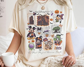 Mickey and Friends Halloween Shirt, Disney Halloween Shirt, Disneyland Costume Party Tee, Mickey and Minnie Halloween Shirt