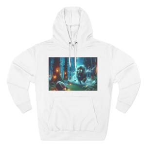 Cozy Three-Panel Fleece Hoodie, Artistic Winter Hoodie, Outdoor Adventure Sweatshirt, Perfect Gift for Nature Lovers, Unique Gift for [...]