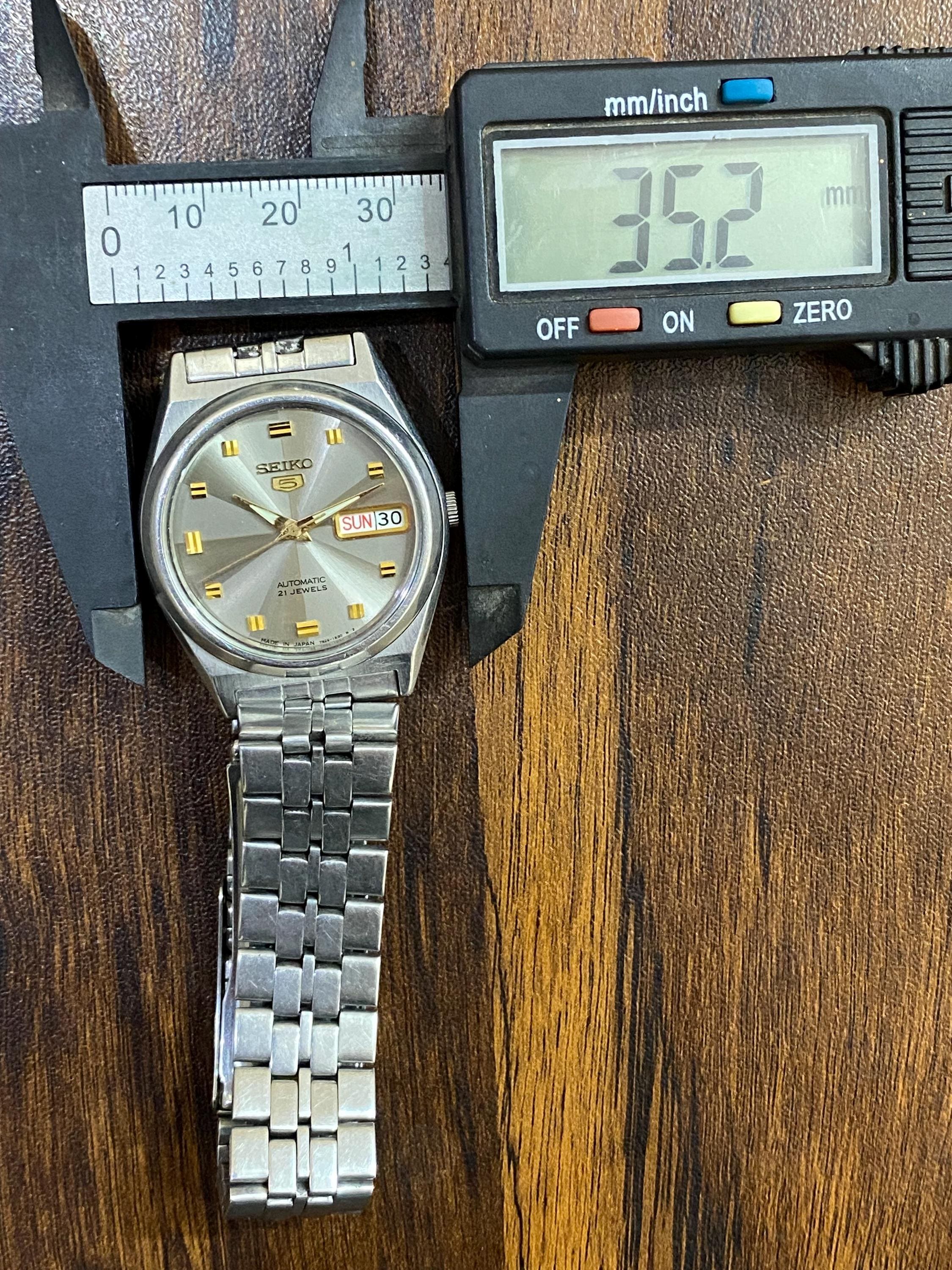 Buy Vintage 1990s, Seiko 5 Automatic 7s26-0070 Day/date Silver