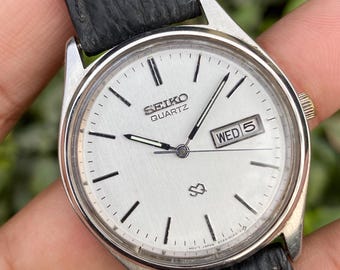 セイコーAGS 5M22-6A10　自動巻発電クオーツ　不動