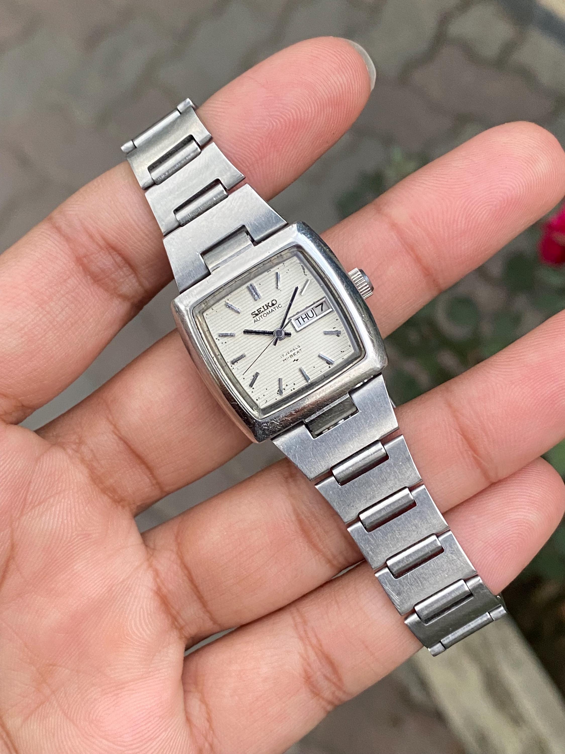 Vintage Feb 1978, Seiko Hi-beat Automatic 17 Jewels 2206-3100 Day
