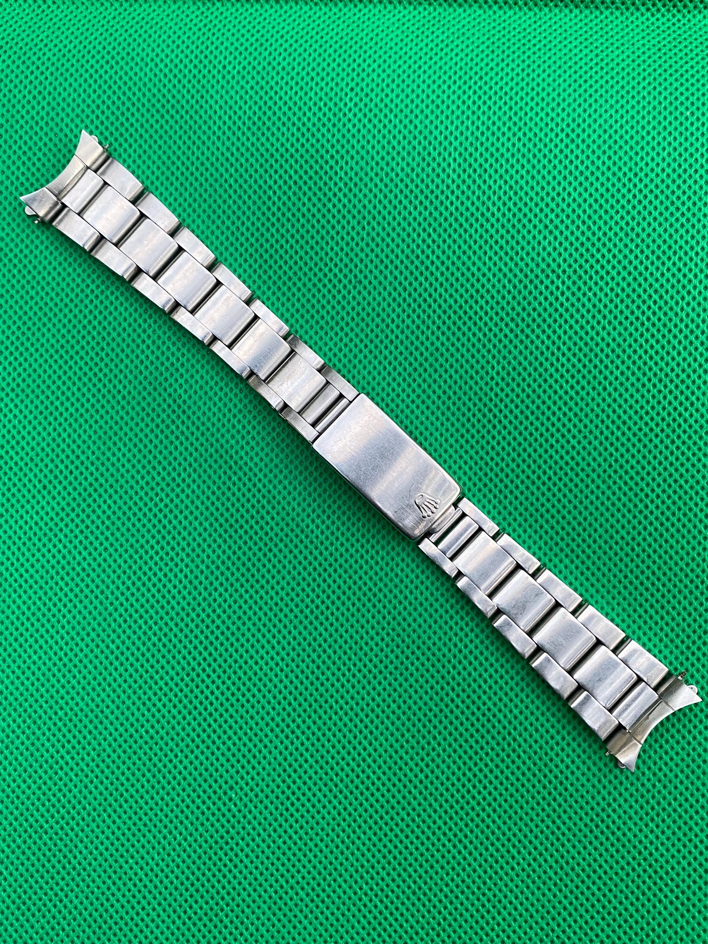 Vintage Rare Rolex Oyster 6694 Watch 78350 19MM Curved Endlinks