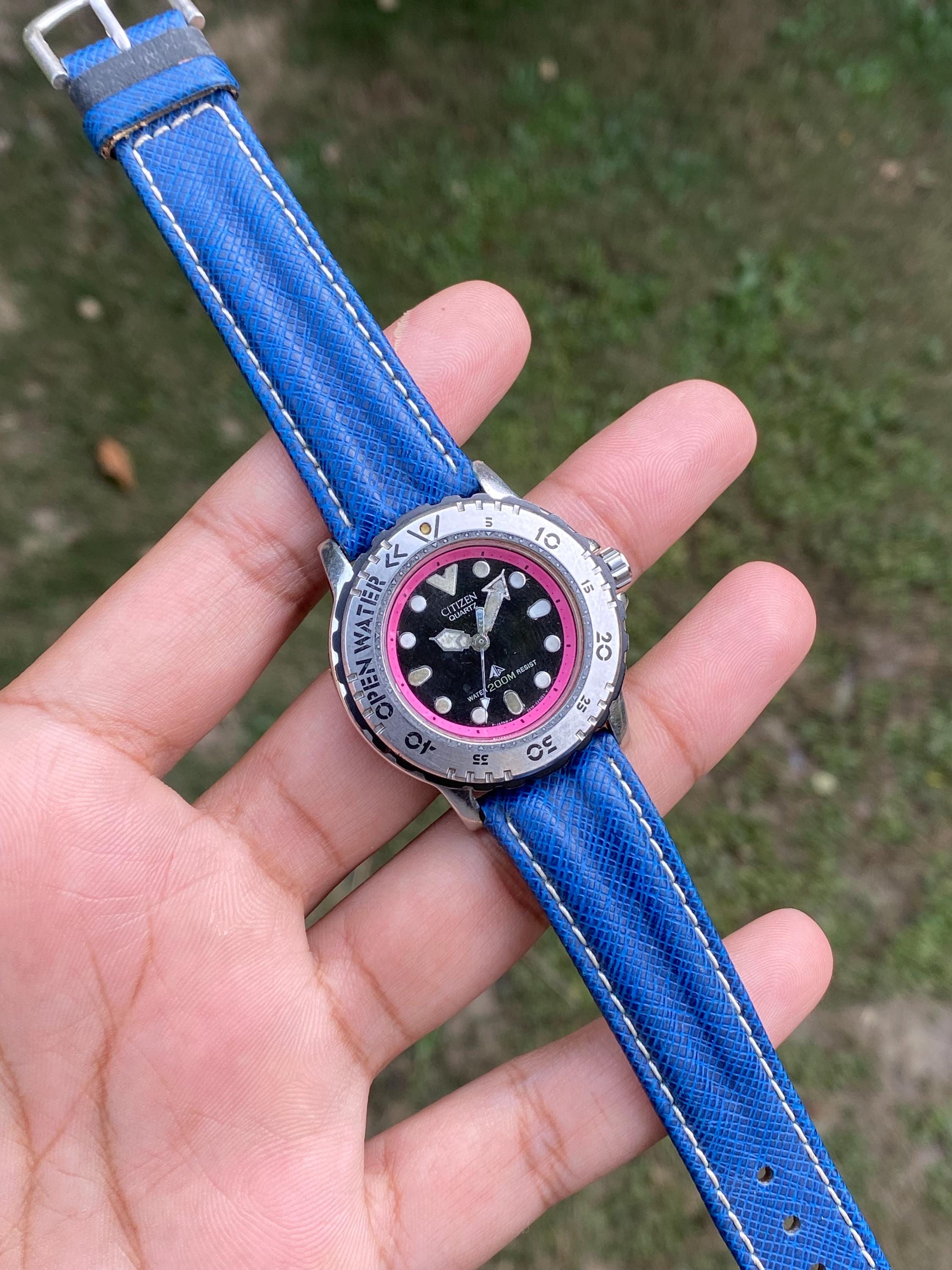 Vintage Rare 80's Citizen 200m Diver Promaster Quartz 6038-06382