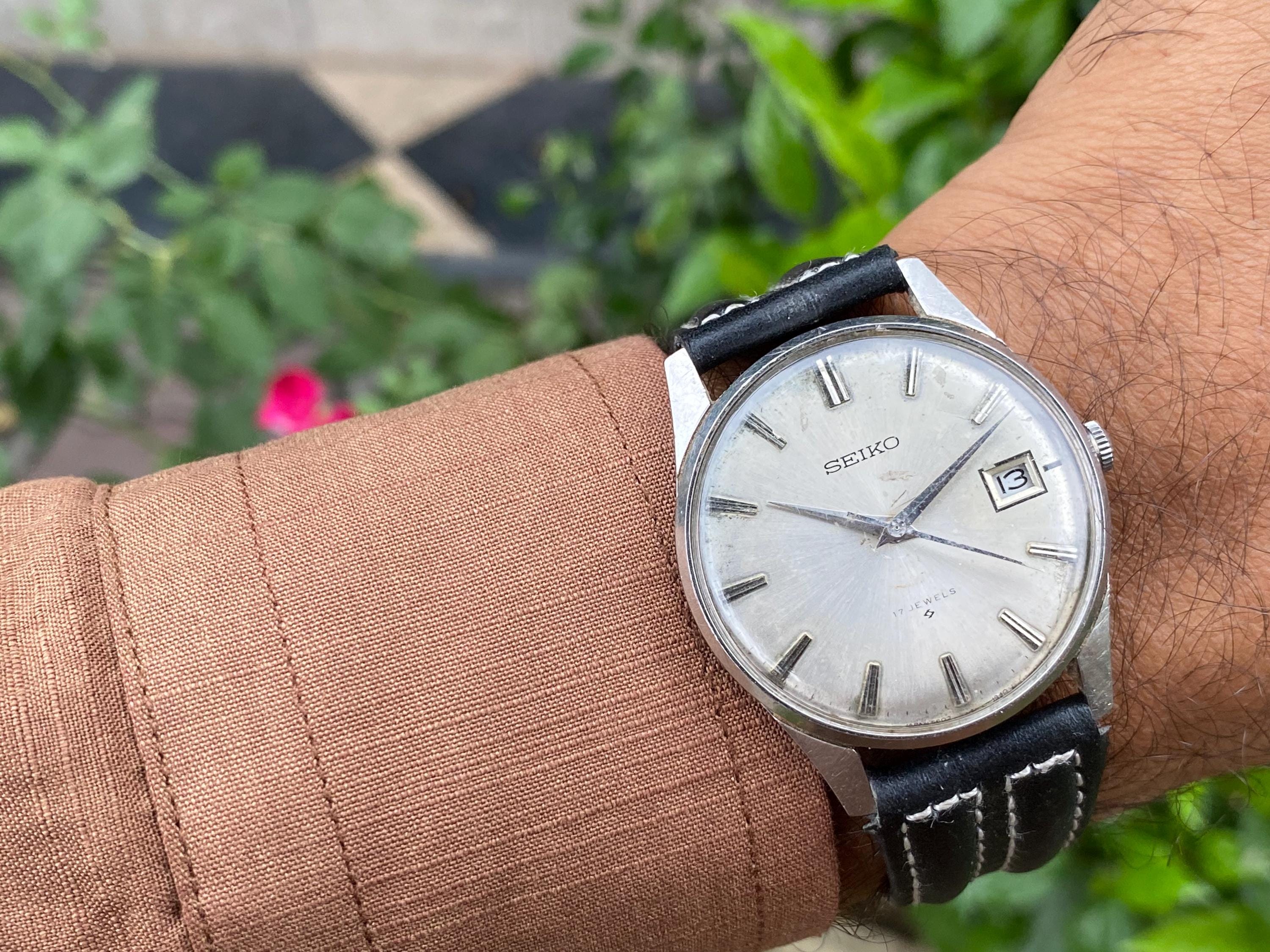 Vintage Rare Jan 1971, Dress Seiko Manual Japan Made 6602-1990