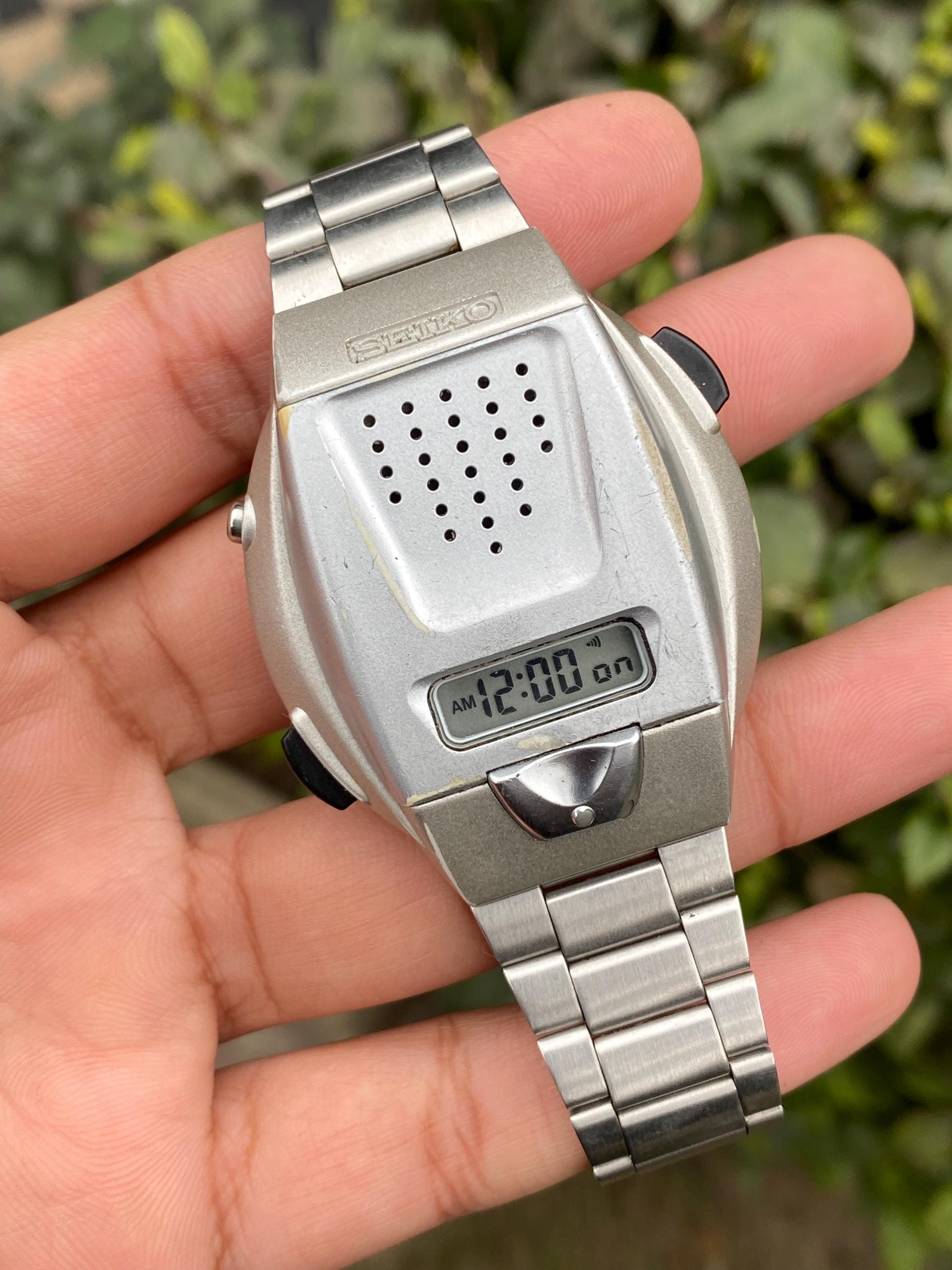 Vintage Rare July 1977, Seiko Wristtalk Digital Voice Quartz A860
