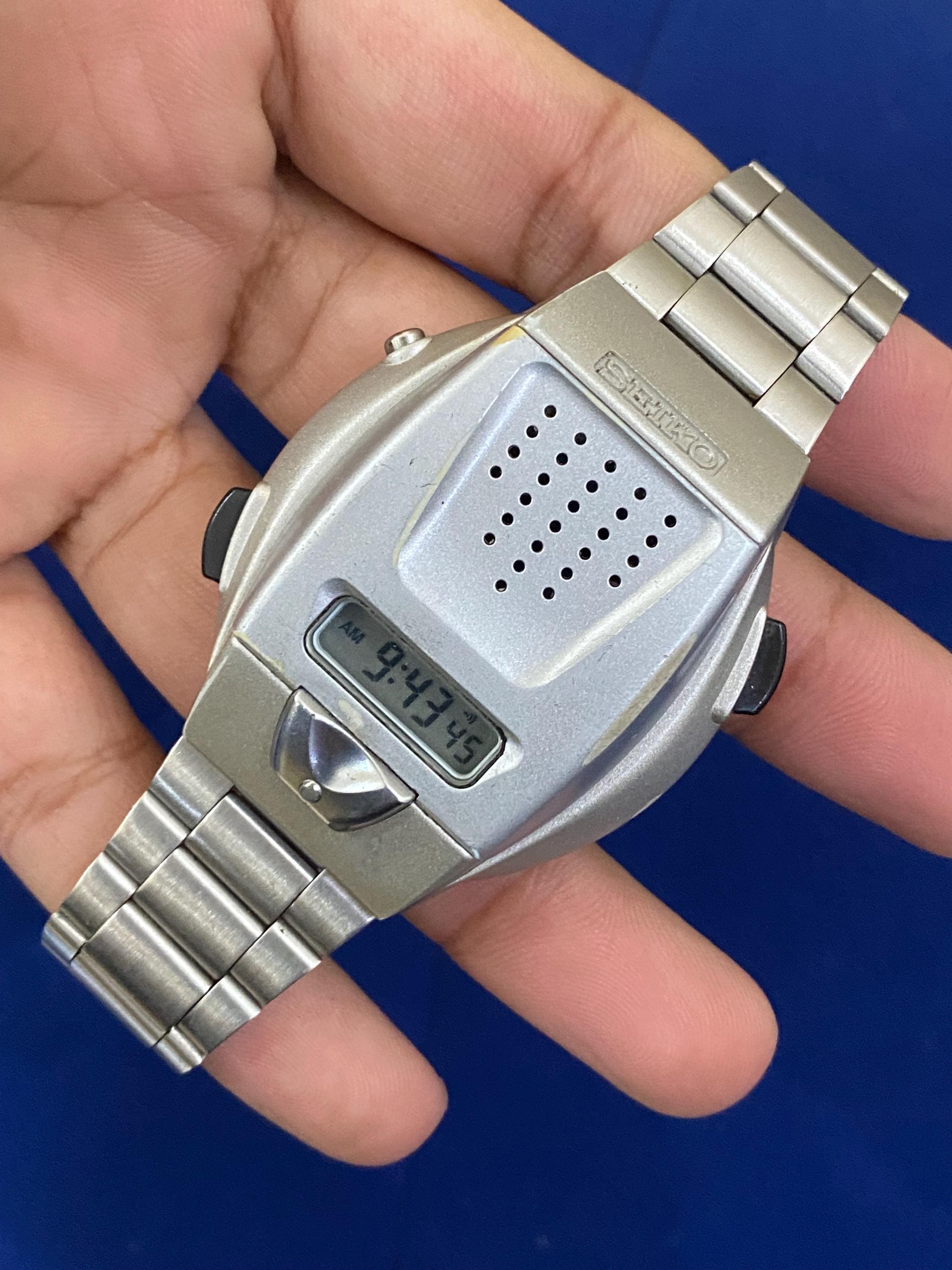 Vintage Rare July 1977, Seiko Wristtalk Digital Voice Quartz A860