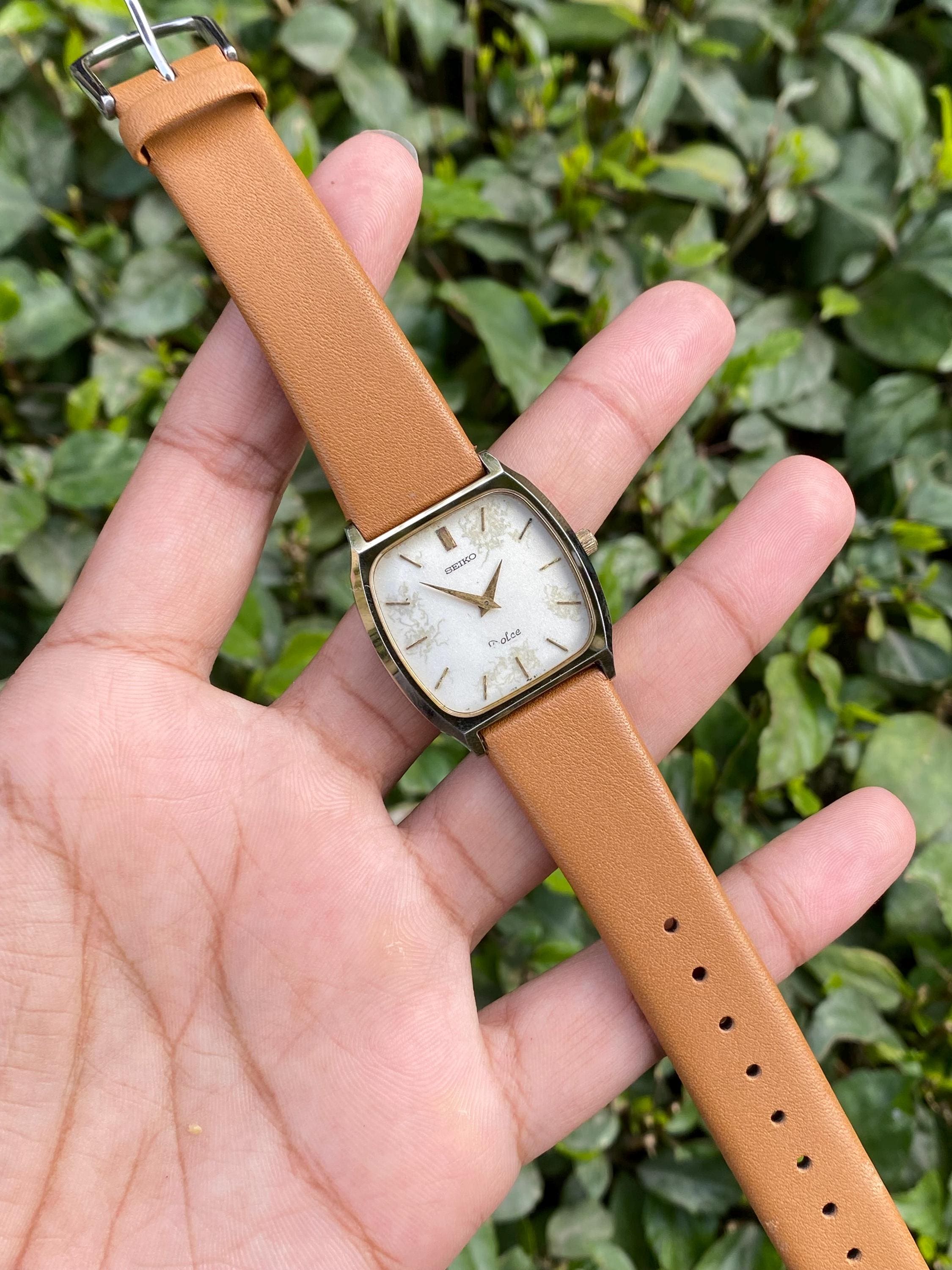 Vintage Rare Aug 1987, Seiko Dolce Tungsten Carbide Ceramic Quartz