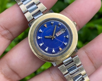 1976 年製ヴィンテージ セイコー オートマチック 21 ジュエル W.R.