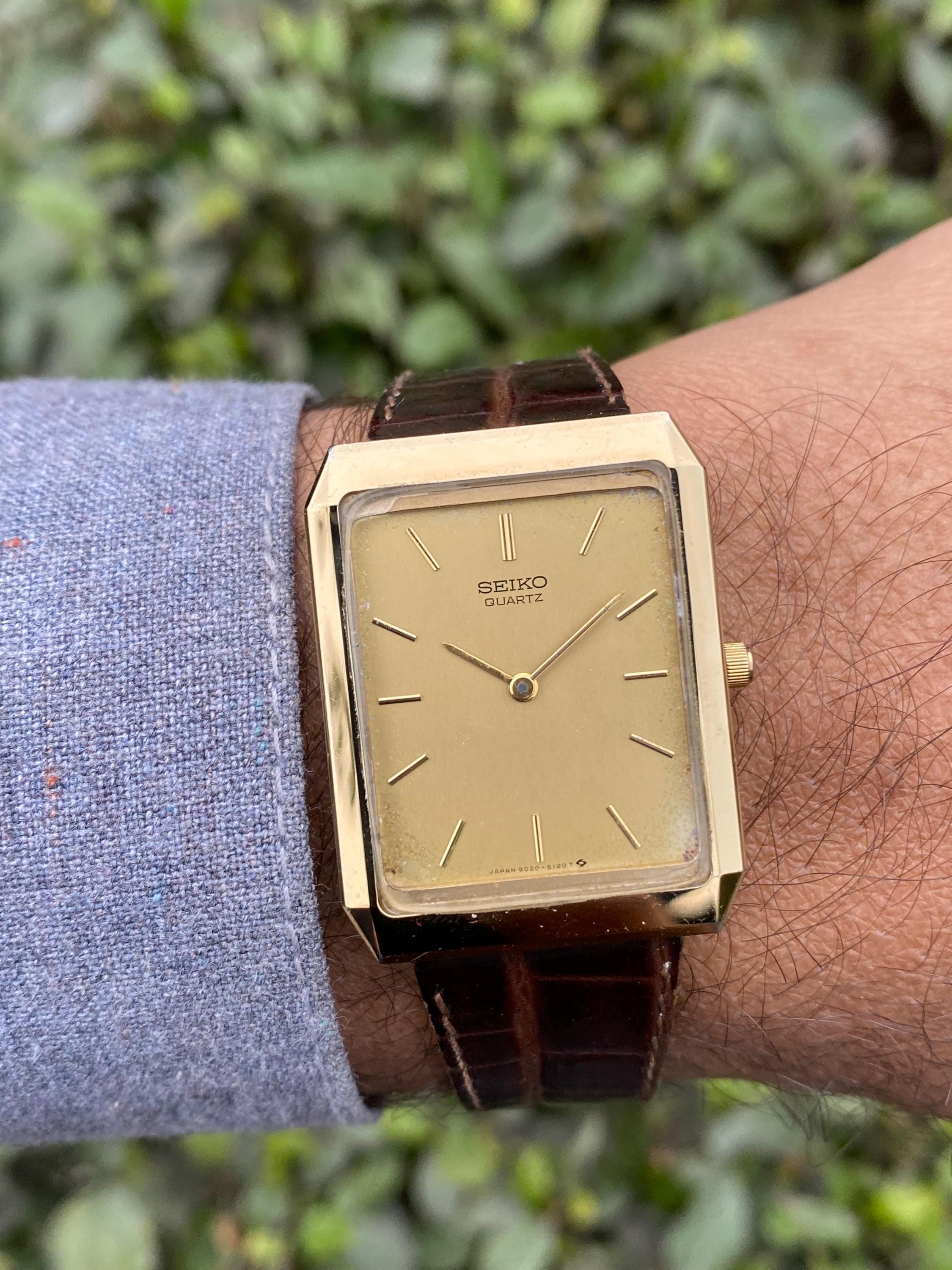 Seiko square watch men - Etsy 日本