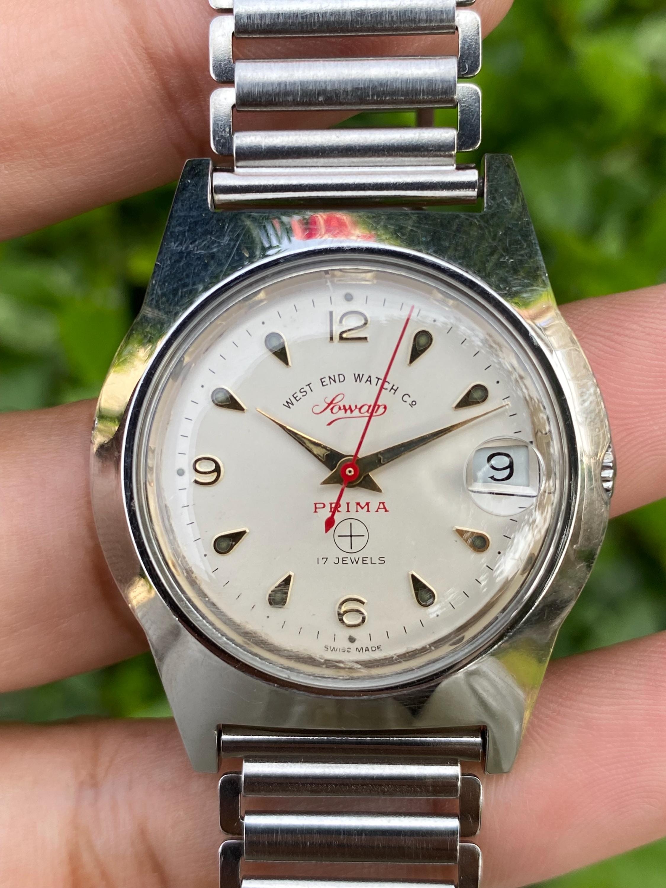 ダニエルダグラス 腕時計 All Authentic Vintage Rare West End Watch Co Sowar Prima Date