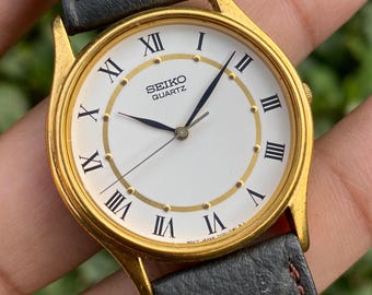 Vintage Seiko Spirit 5S21 6000 Sweep Second See Video Men Quartz