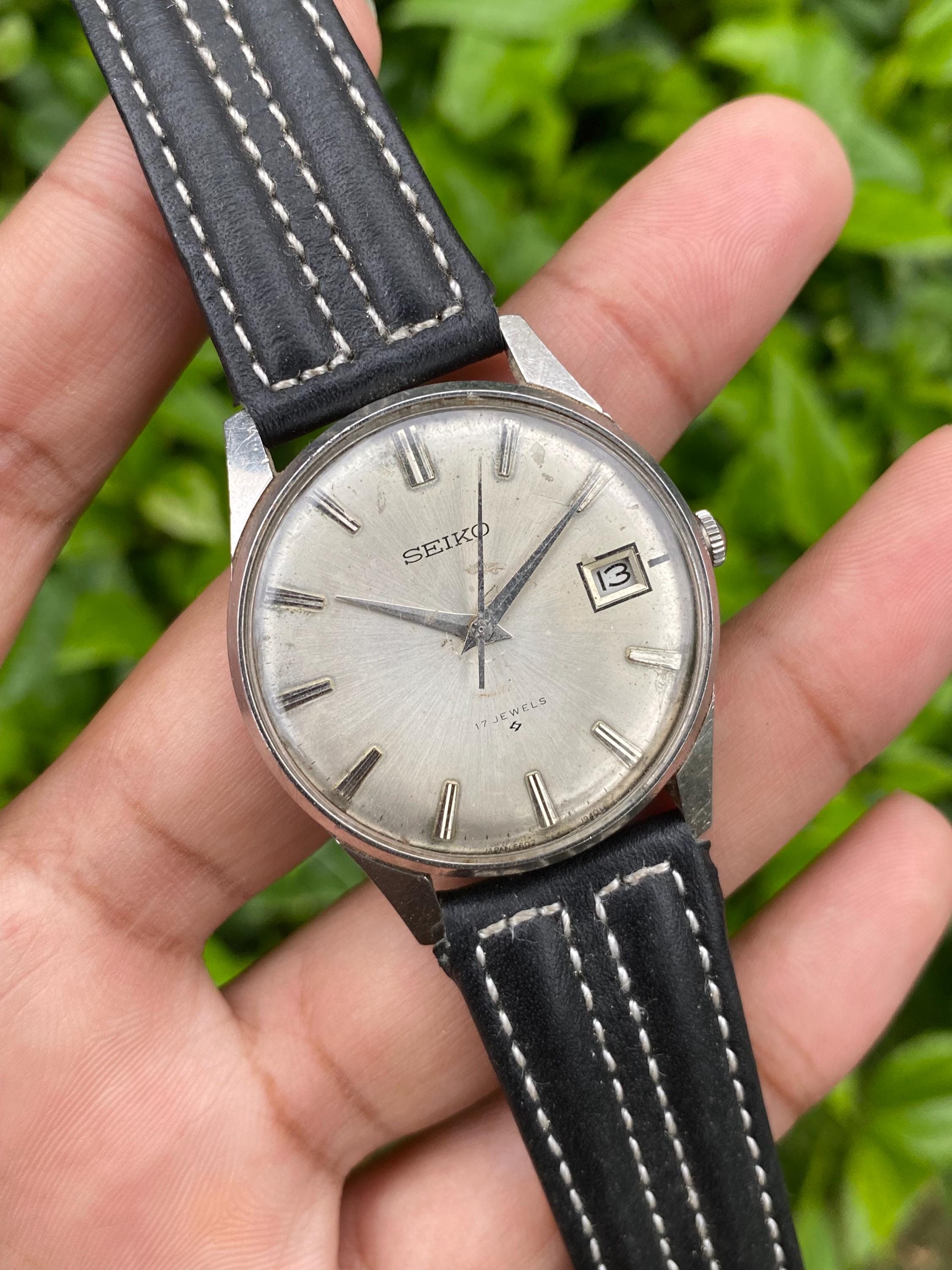 Vintage Rare Jan 1971, Dress Seiko Manual Japan Made 6602-1990