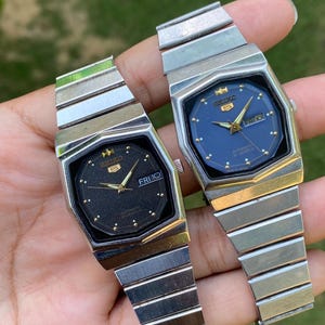 Rare Vintage Square Seiko - Etsy