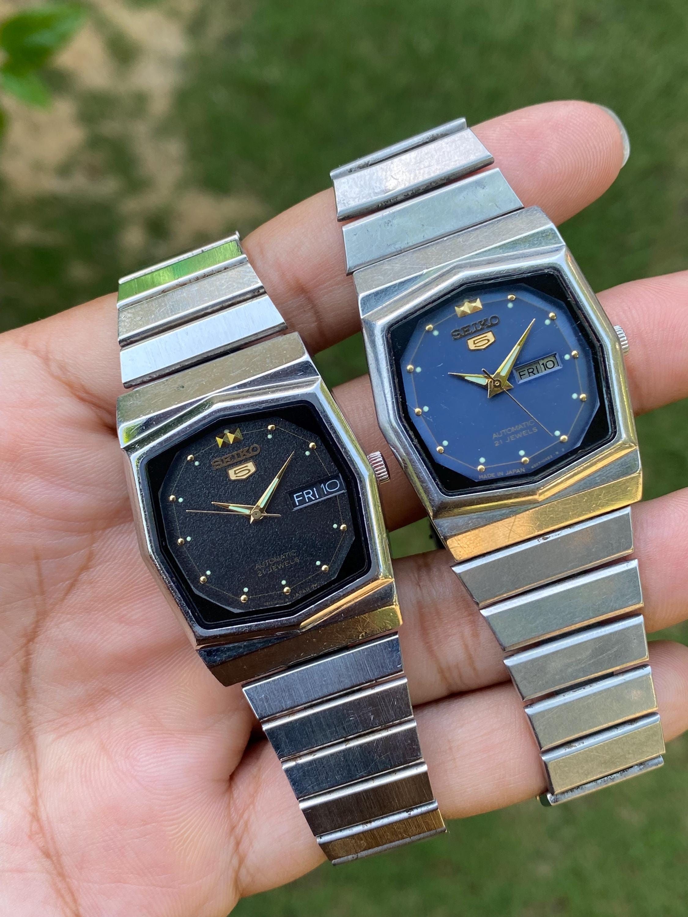 美品・稼働 SEIKO 4207-01W0 セイコー5 自動巻き 腕時計 Yahoo
