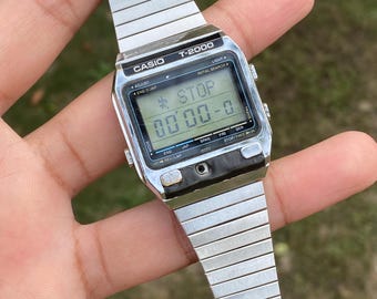 Vintage Rare Casio Dictionary 219 T-2000 Digital Quartz Japan Made