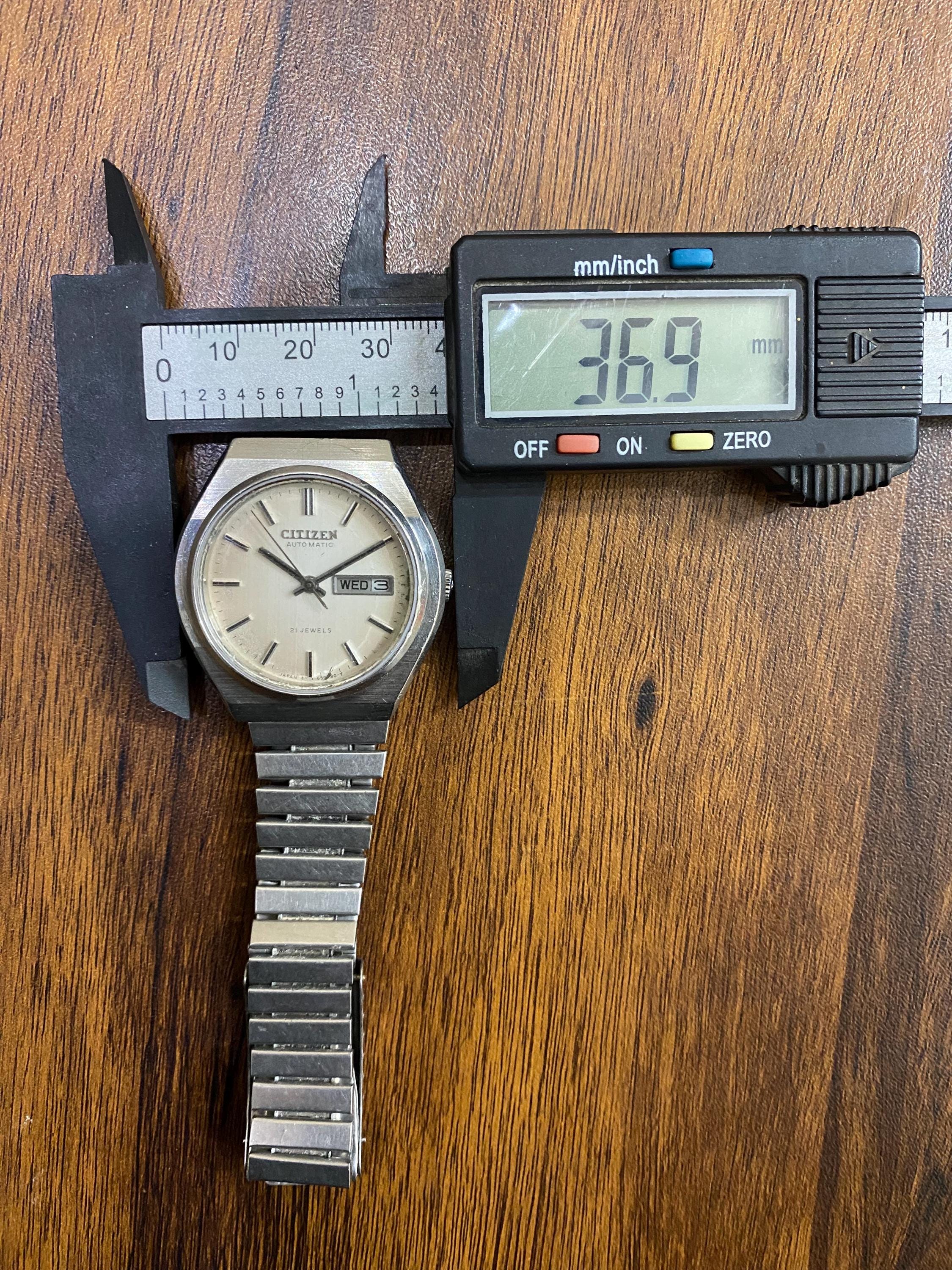 Vintage Rare Classic Citizen Automatic Day/date 4-653971 TA Japan