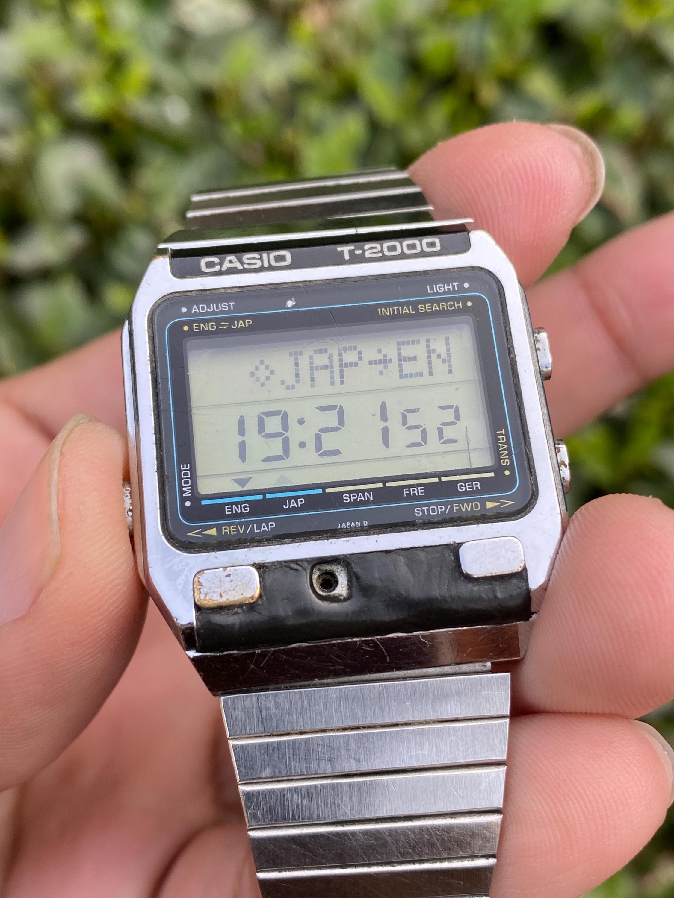Vintage Rare Casio Dictionary 219 T-2000 Digital Quartz Japan Made