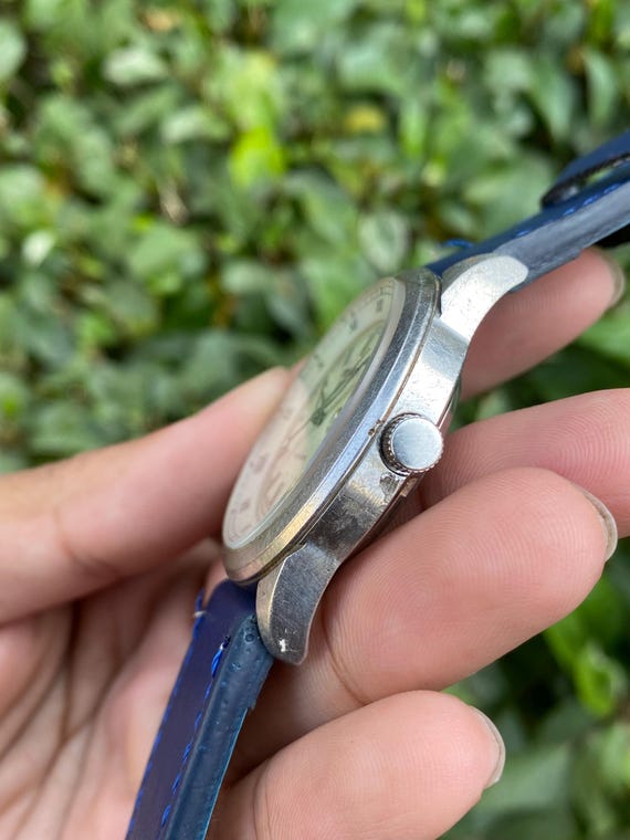 Vintage 1990s, Seiko 5 Automatic Big Size Roman Numer… - Gem