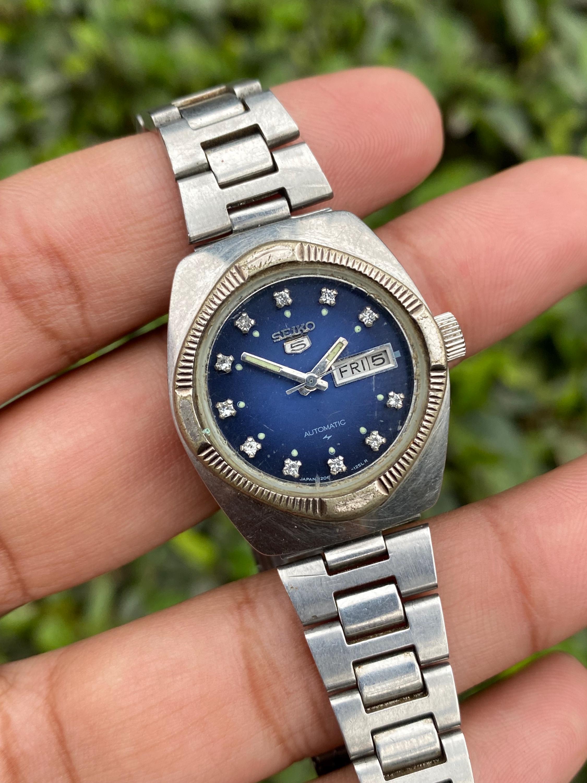 Vintage July 1979, Rare Seiko Automatic 17 Jewels 2206-0840-P F