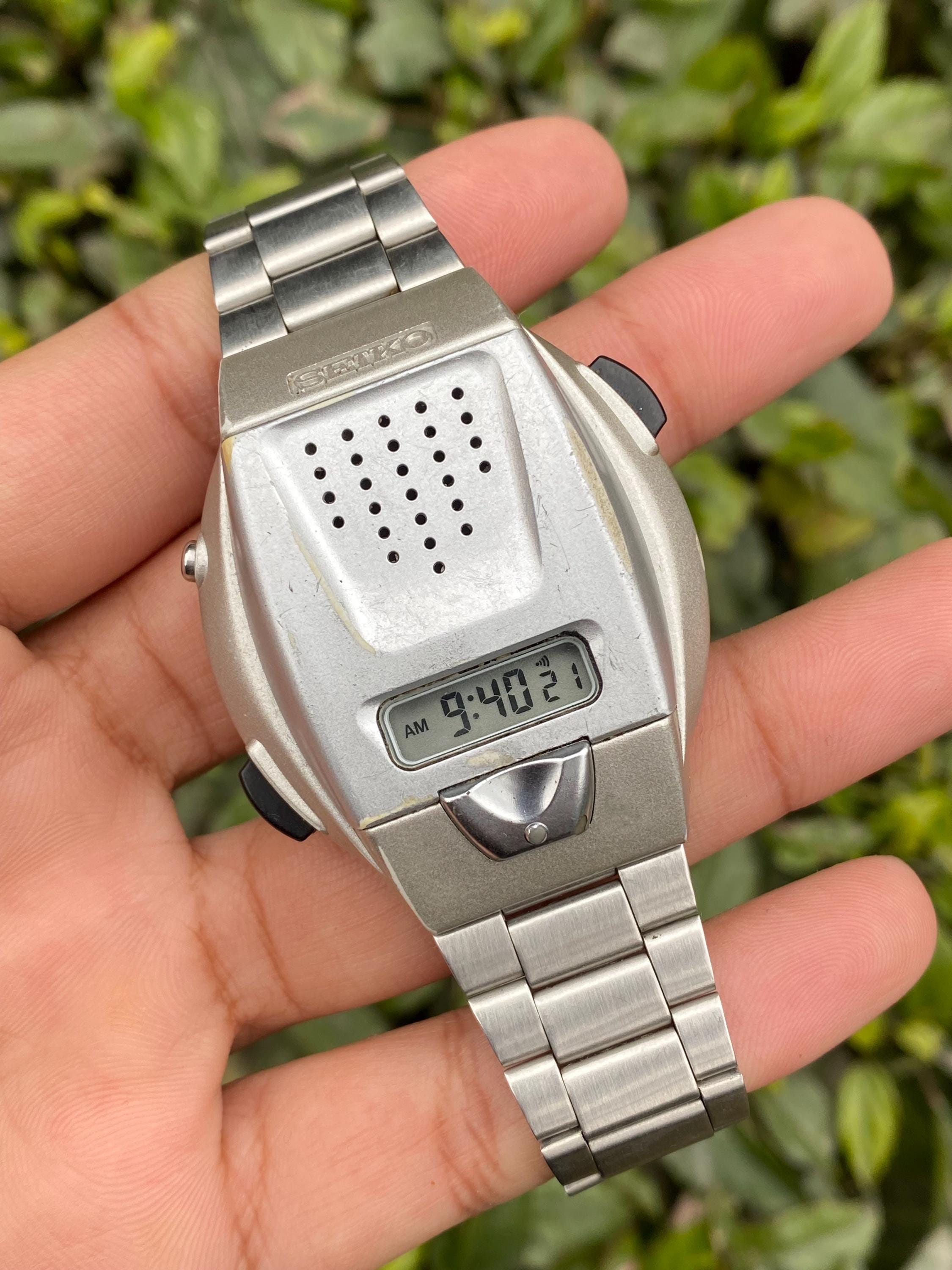 Vintage Rare July 1977, Seiko Wristtalk Digital Voice Quartz A860