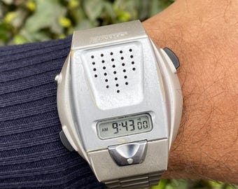 Vintage Rare July 1977, Seiko Wristtalk Digital Voice Quartz A860