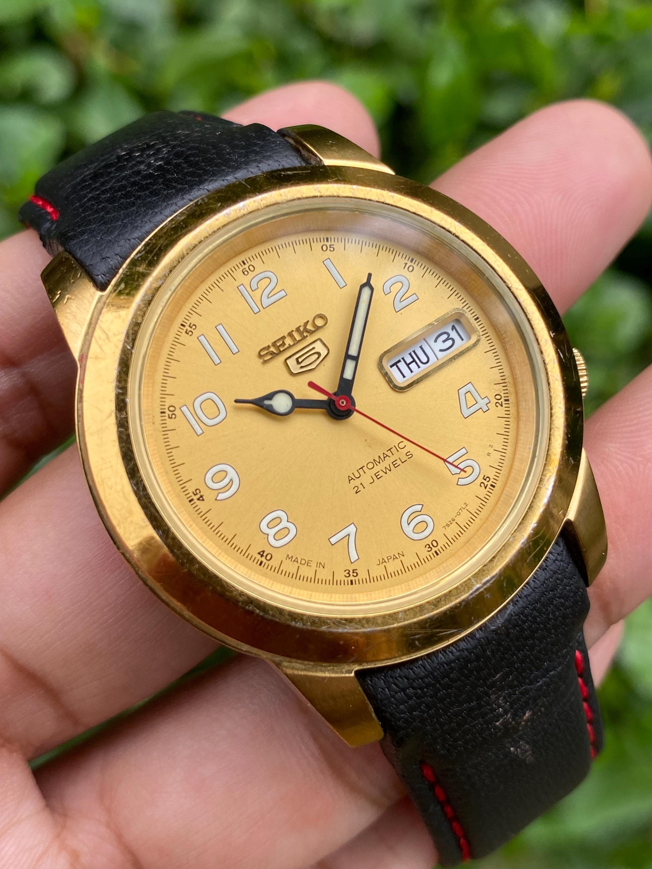 SEIKO セイコー5 SEIKO5 自動巻きメンズ腕時計 7S26-02S0 SNKC57J1