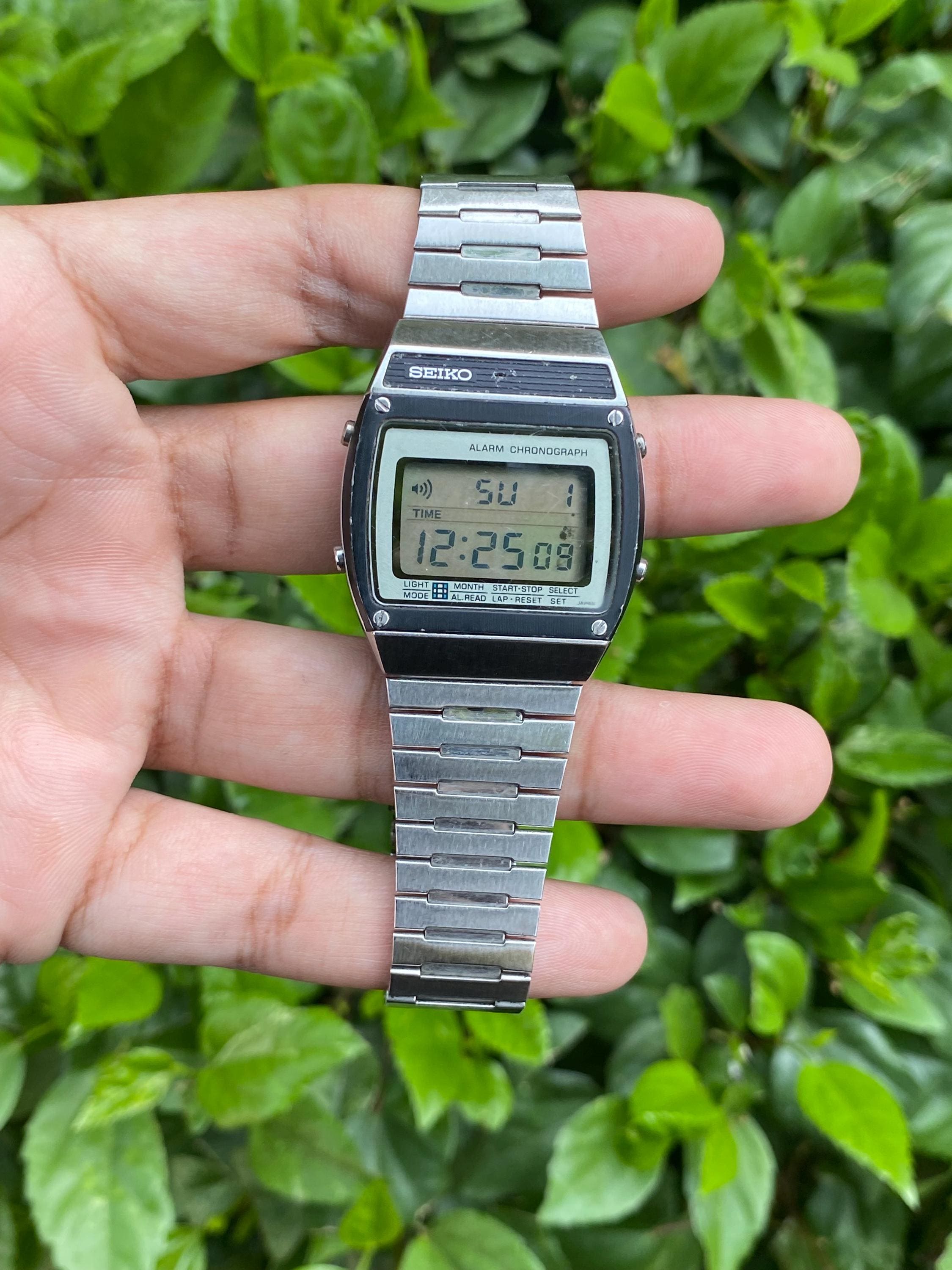 Vintage Jan 1980, Seiko Digital Quartz A359-4010 Alarm Function