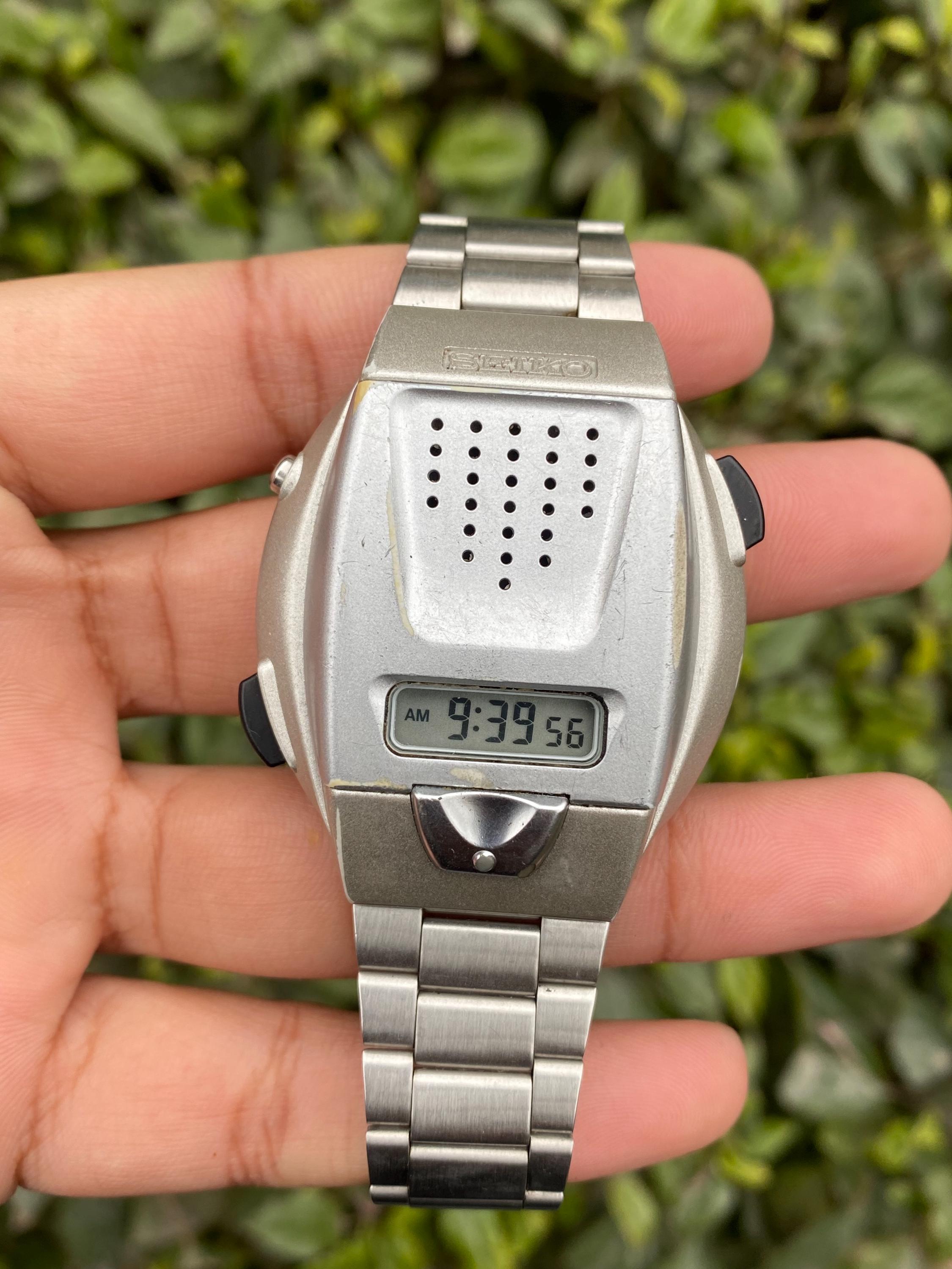 Vintage Rare July 1977, Seiko Wristtalk Digital Voice Quartz A860
