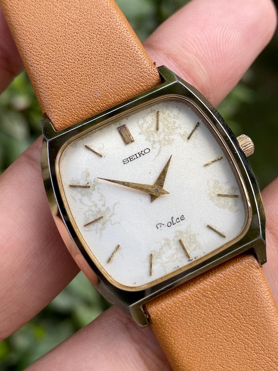 N*N様 SEIKO Dolce 腕時計　セイコー　オールド　レトロ　ヴィンテー Vintage Rare Aug 1987, Seiko Dolce Tungsten Carbide Ceramic Quartz