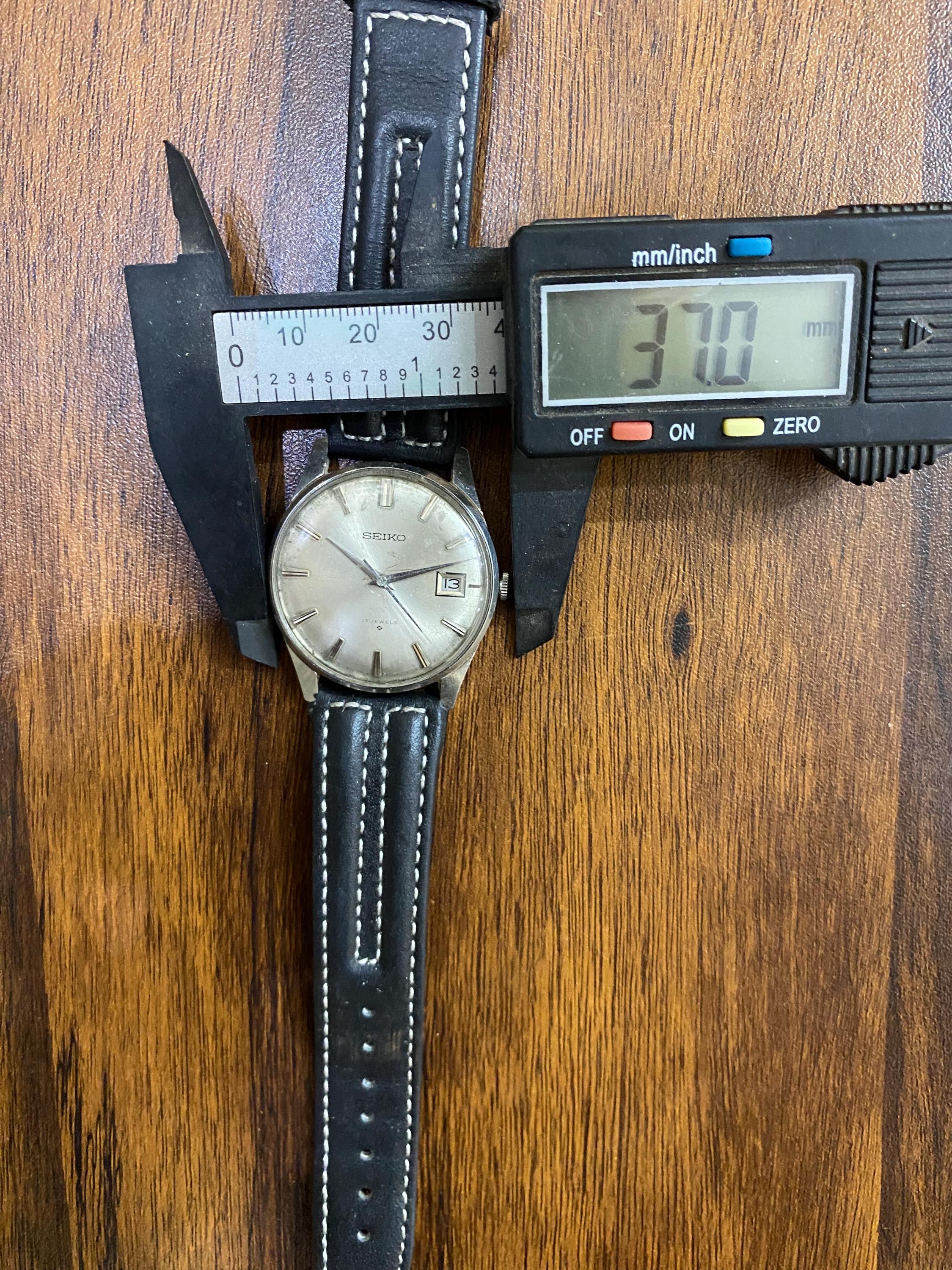 Vintage Rare Jan 1971, Dress Seiko Manual Japan Made 6602-1990