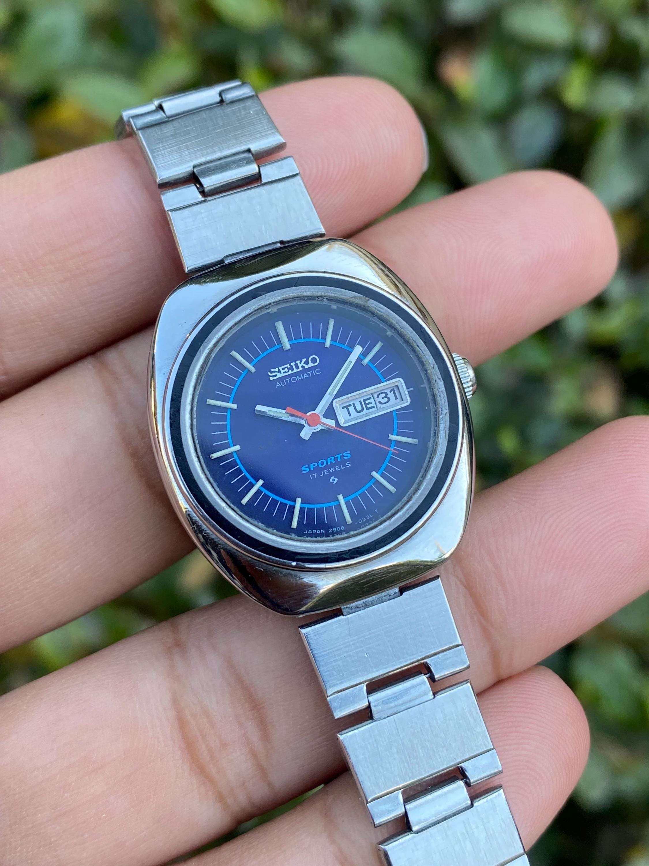 Seiko watch women blue dial - Etsy 日本