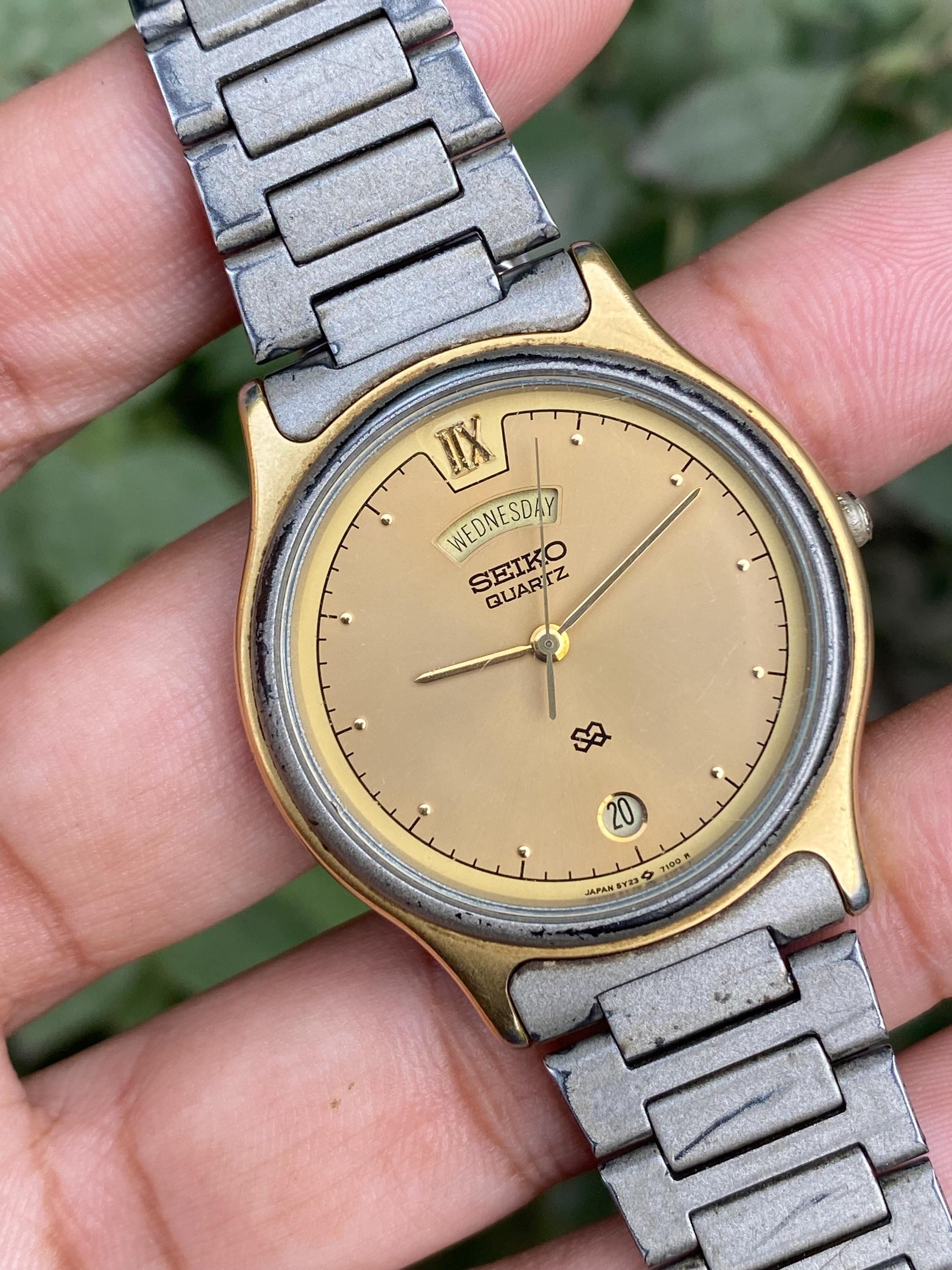 新品電池】 セイコー レトログラード クロノ タンク 5Y66-0AC0