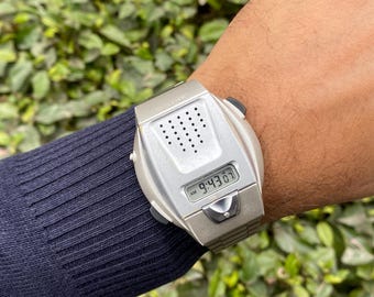 Vintage Rare July 1977, Seiko Wristtalk Digital Voice Quartz A860