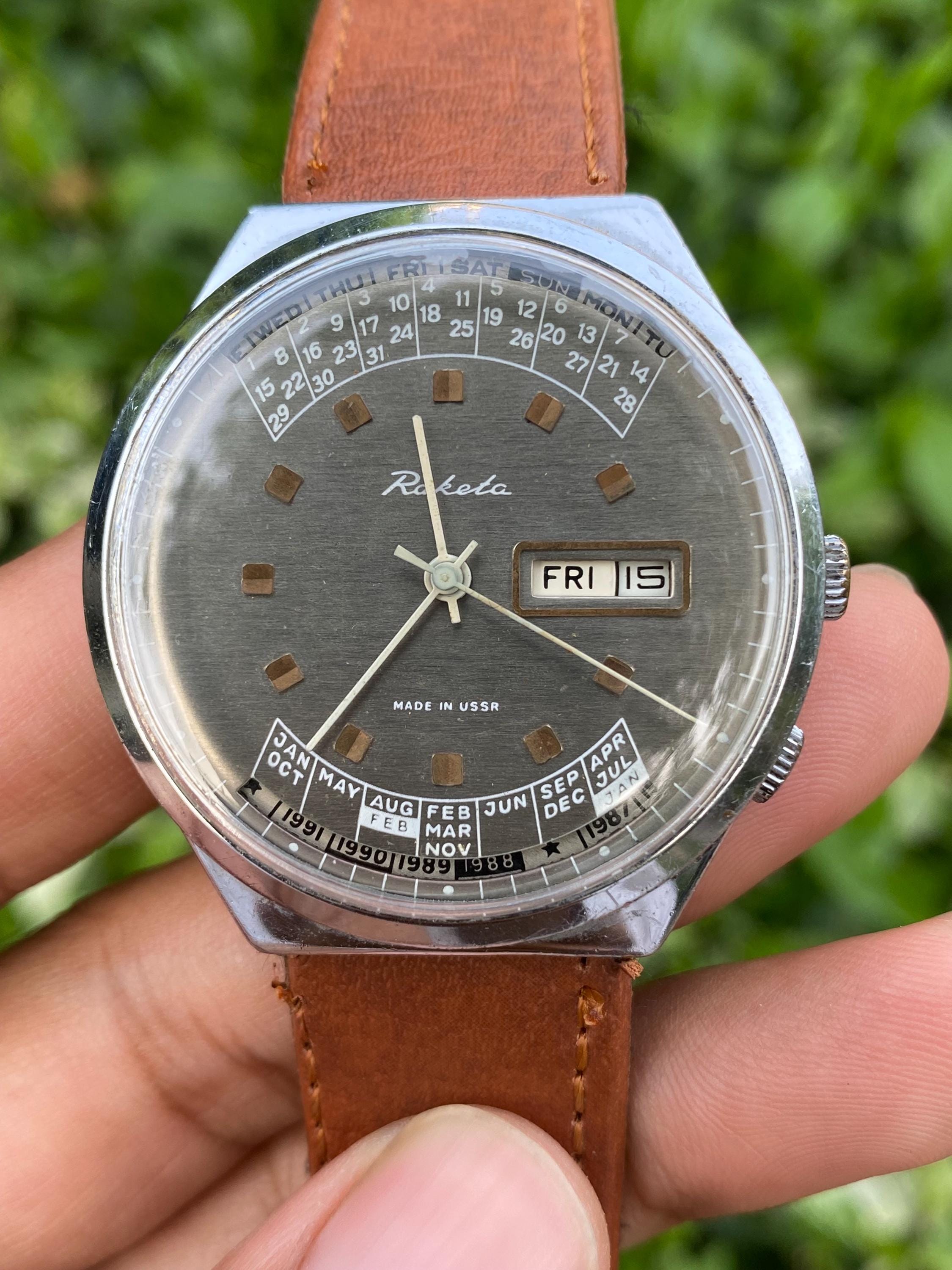 Raketa Perpetual Calendar - Etsy