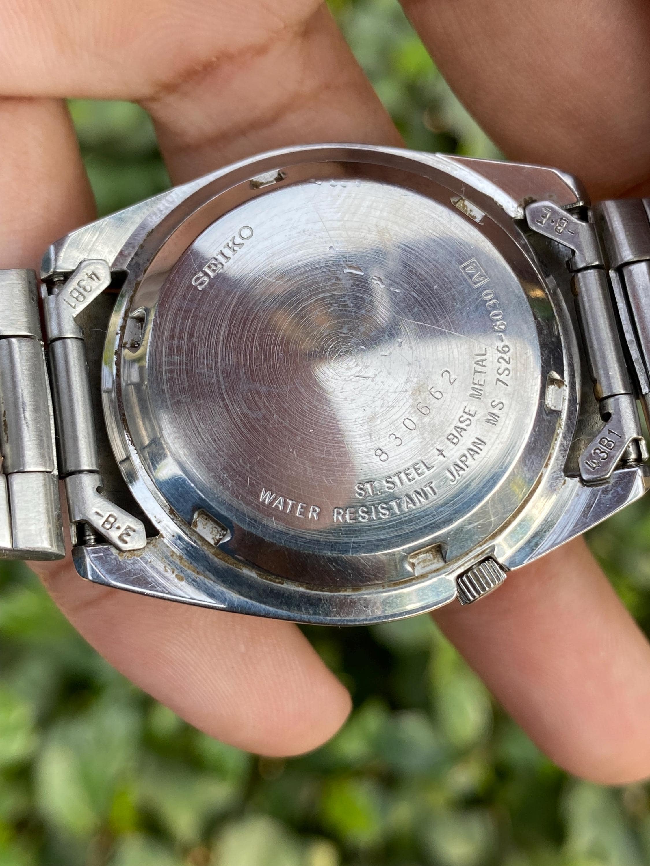 Vintage Japan Made 90's SEIKO Two Tone Automatic Good Condition