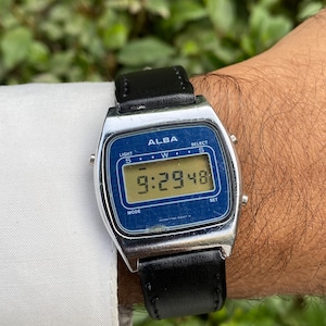 Vintage Alba Digital Watch - Etsy