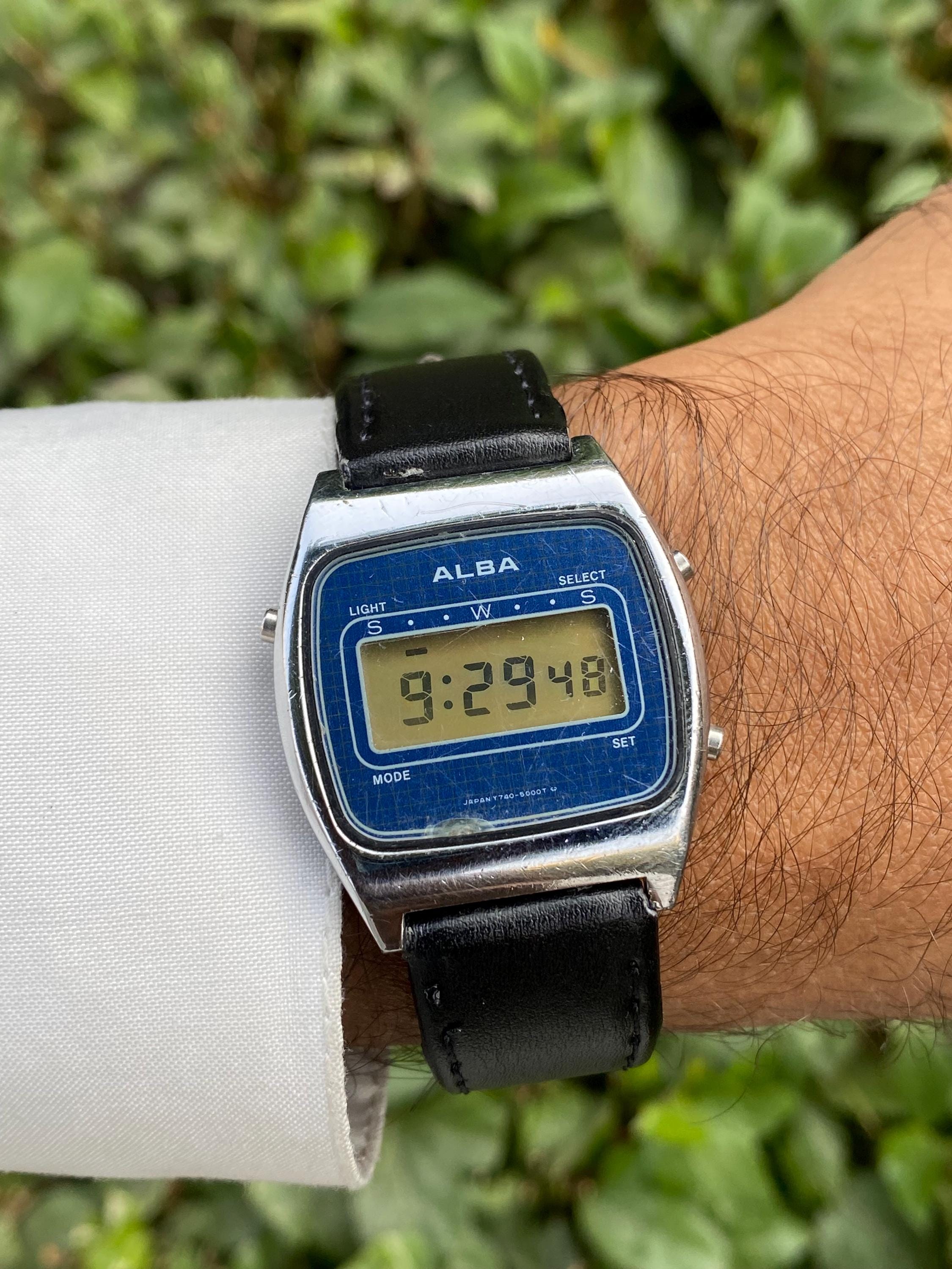 ALBA A020 ボイス＆ゲーム デジタル腕時計 希少 アンティーク Vintage