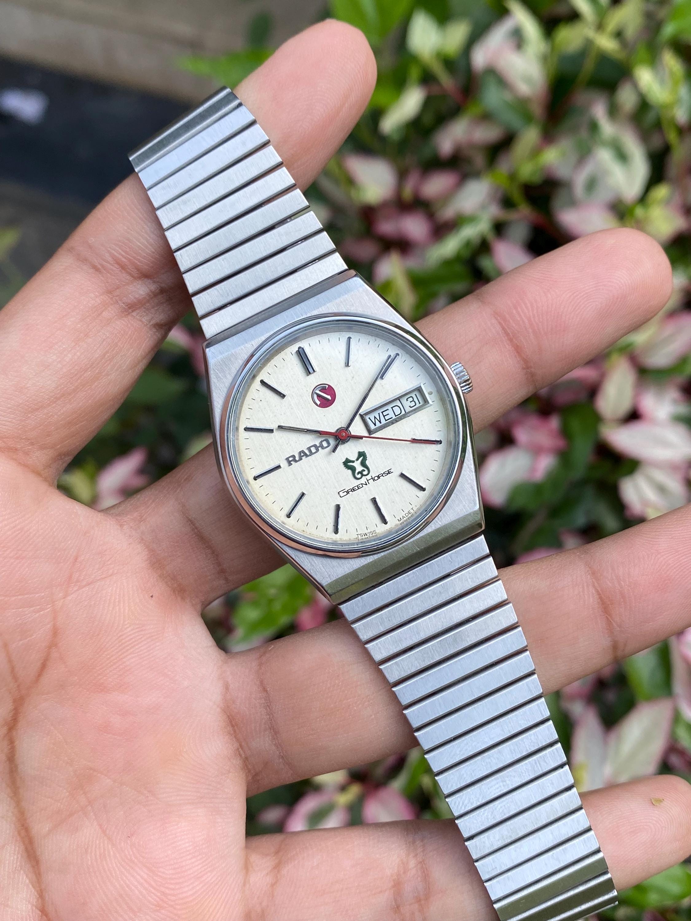 Vintage Rare Rado Green Horse Automatic Day/date Function Ref No