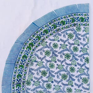 Vintage Handmade Boho Table Cloth For Home Decor Dinner Wedding  Customize Size 60'' Rectangle/Round/Square Washable Reusable Tablecloths