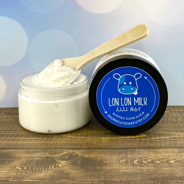 Gommage au lait et au sucre - Zelda - Lon Lon