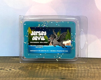 Jersey Devil Wax Melts - Pine Barrens New Jersey - Cryptid Wickless Wax - Woods and Apple Scented