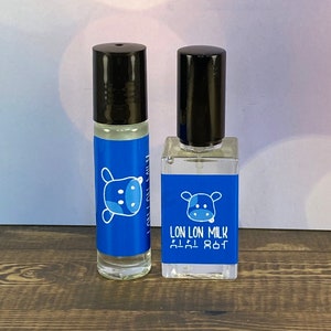 Milk Fragrance Oil - Legend of Zelda - Lon Lon Perfume - Coconut Berry Rose