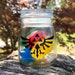Rupee Soaps in a Jar - Set of 4 Soaps plus Glass Jar with Triforce Logo