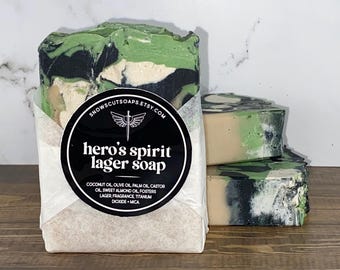 Hero's Spirit Lager Soap - Beer Soap
