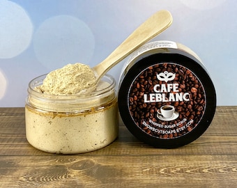 Cafe Leblanc Whipped Sugar Scrub - Coffee - Espresso Scrub