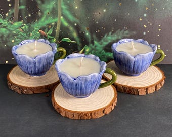 Fairy Flower Mini Soy Candle - Magnolia and Peony Fragrance