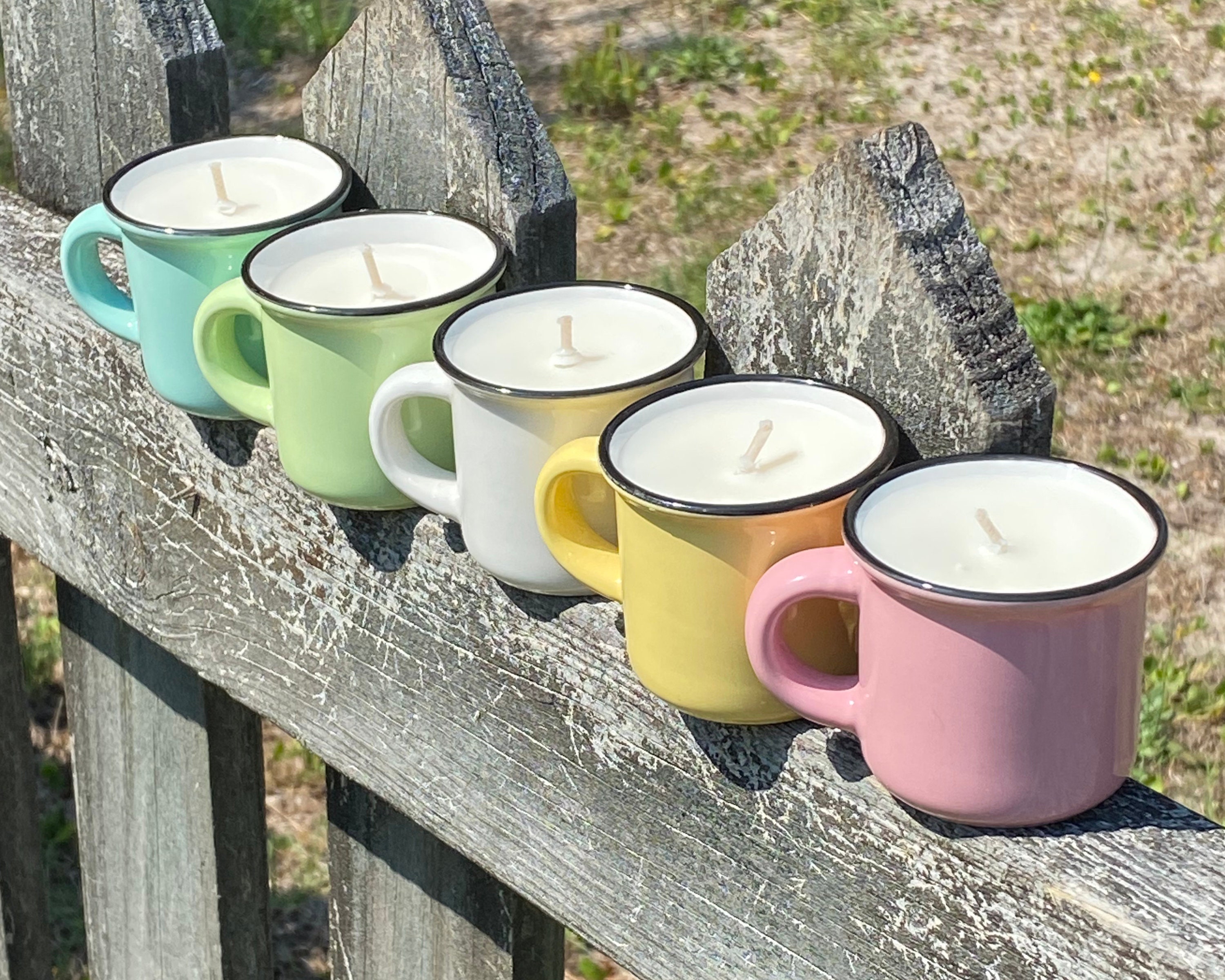 Espresso Mini Mug Soy Candle Coffee Candle Cafe Etsy